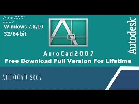 Autocad 2007 Free Torrent Download Crack